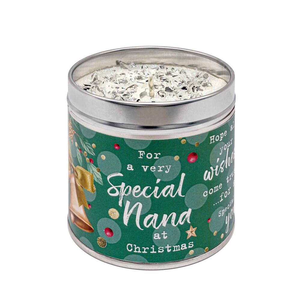 Best Kept Secrets Special Nana Festive Tin Candle £8.99